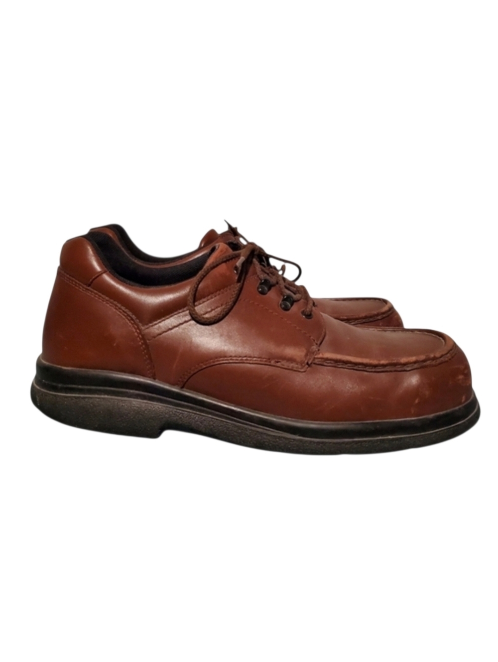 Red Wing Shoes 6659 Brown Leather Lace-Up Steel-Toe Work Boots Men's Size 13B